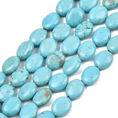 Natural Magnesite Beads Strands G-Z143-E01-01A-1