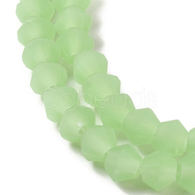 Imitation Jade Frosted Glass Bead Strands X1-GLAA-F029-JM4mm-B01-1