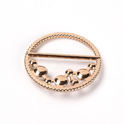 Alloy Resin Imitation Pearl Buckles JEWB-WH0014-07C-1