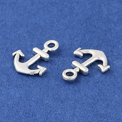 Tibetan Style Alloy Charms TIBEP-S297-14AS-RS-1