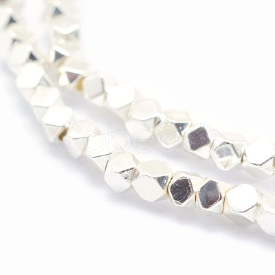 Electroplate Non-magnetic Synthetic Hematite Beads Strands G-L485-10C-S-1