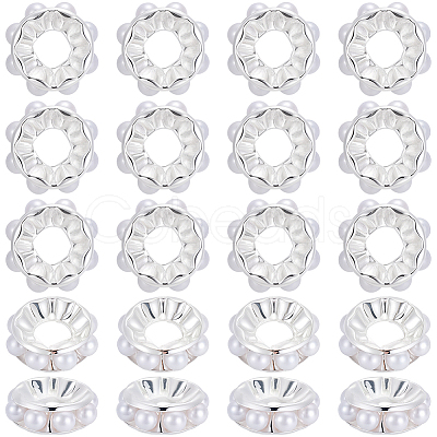100pcs Alloy Spacer Beads FIND-SC0021-51S-1