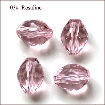 Imitation Austrian Crystal Beads SWAR-F071-9x6mm-03-1