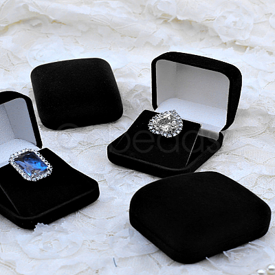2Pcs Velvet Badge Storage Boxes CON-LP0001-88A-1