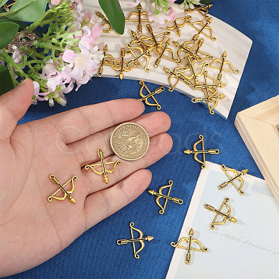 100Pcs Tibetan Style Alloy Pendants FIND-CA0010-59AG-1