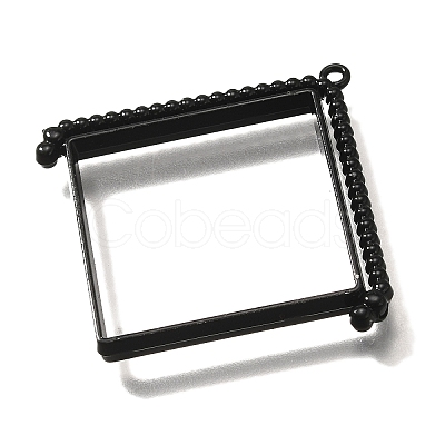 Alloy Open Back Bezel Pendants PALLOY-I223-08EB-1