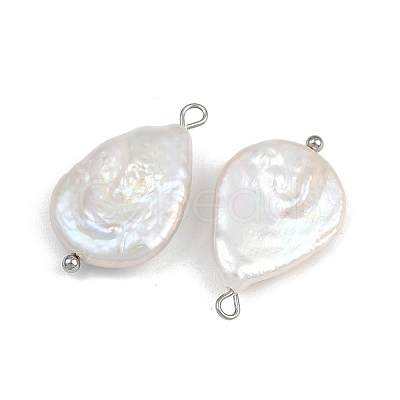 Natural Freshwater Pearl Keshi Pearl Pendants STAS-D378-06A-P-1