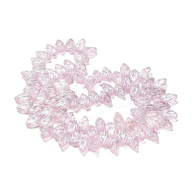 Electroplate Glass Beads Strands EGLA-B004-02A-AB09-1