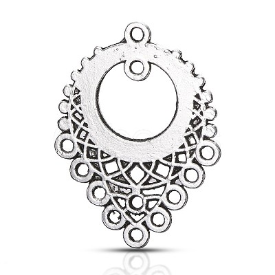 Tibetan Style Alloy Chandelier Component Links TIBE-A006-022AS-1