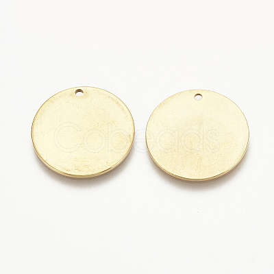 PVD Vacuum Plating 201 Stainless Steel Stamping Blank Tag Pendants LS-X-STAS-S076-12-1