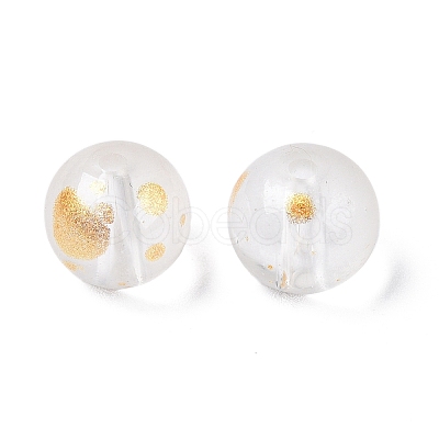 Frosted Baking Paint Glass Beads X1-DGLA-N005-8mm-01-1