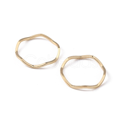 Brass Linking Rings KK-WH0046-61KCG-1