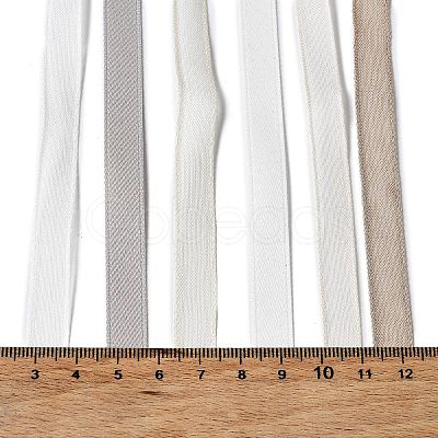 18 Yards 6 Styles Polyester Ribbon SRIB-C001-H01-1