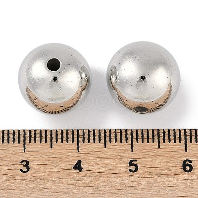 CCB Plastic Round Beads ALUM-U001-08C-08-1
