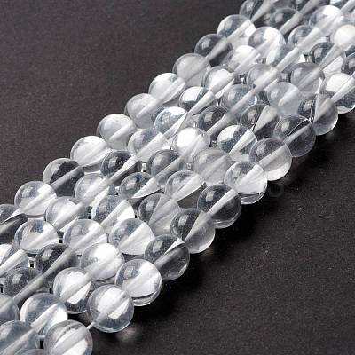 Synthetic Moonstone Beads Strands G-E573-02C-04-1