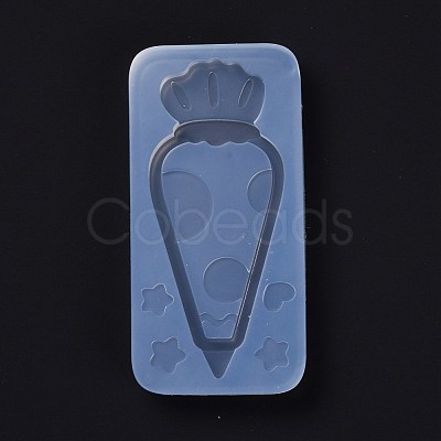 Piping Bag Shape DIY Silicone Molds DIY-I080-01G-1