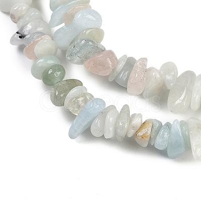 Natural Morganite Beads Strands LS-G-F716-03-A-1