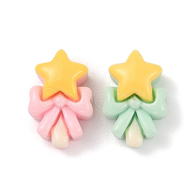 Opaque Resin Cabochons RESI-K027-33G-1
