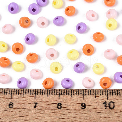 Opaque Acrylic Beads OACR-N150-05M-1