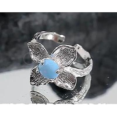 Anti-Tarnish 925 Sterling Silver Open Rings JR951A-1