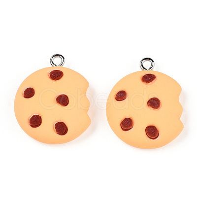 Opaque Resin Pendants RESI-S403-03A-1