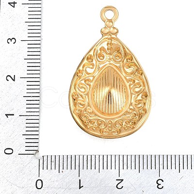 304 Stainless Steel Enamel & Clear Cubic Zirconia Pendants STAS-G392-02G-01-1