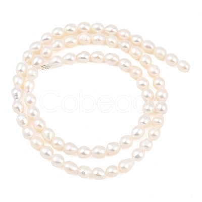 Natural Cultured Freshwater Pearl Beads Strands PEAR-D003-01A-1