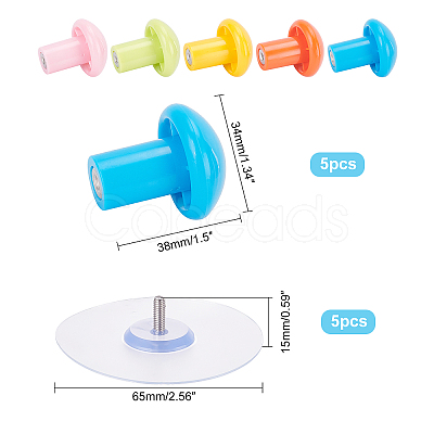 Plastic Hanger AJEW-WH0176-89-1