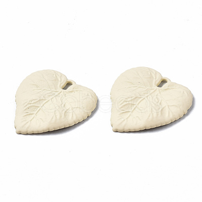 Spray Painted Alloy Pendants PALLOY-T077-115D-RS-1