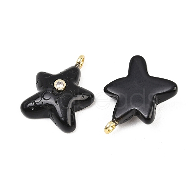 Natural Obsidian Pendants G-H353-01G-03-1