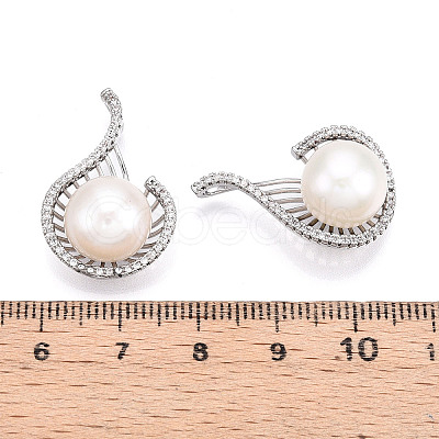 Natural Cultured Freshwater Pearl Pendants LS-PEAR-N020-07P-1