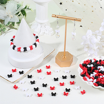 500Pcs Opaque Acrylic Beads SACR-PA0001-21E-1