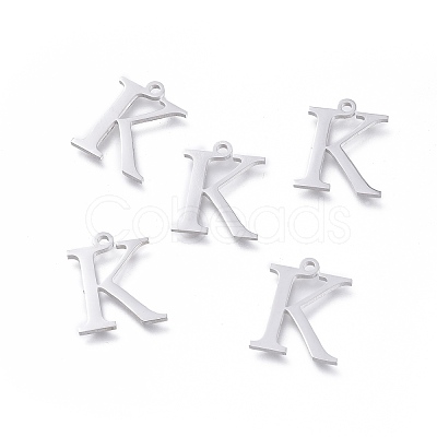 Tarnish Resistant 304 Stainless Steel Charms STAS-K215-05P-1