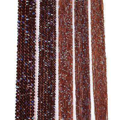 Electroplate Glass Beads Strands EGLA-A044-T2mm-L02-1