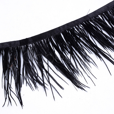 Fashion Ostrich Feather Cloth Strand Costume Accessories FIND-R030-6~8cm-14-1