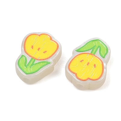 Luminous Resin Enamel Beads RE-CBAC4C7-12B-1