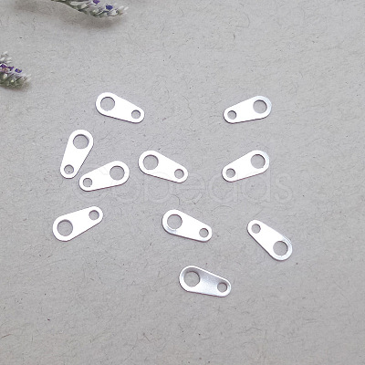 Non-Tarnish 316 Surgical Stainless Steel Chain Tabs STAS-L236-04B-1