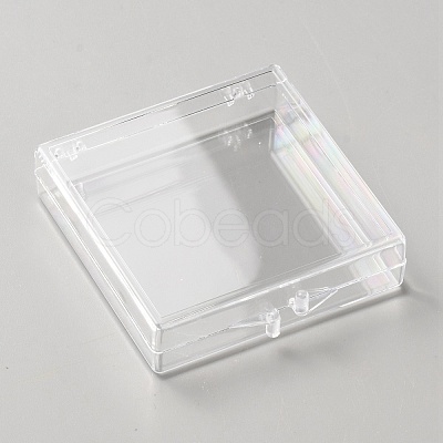 Plastic Fake Nail Tips Storage Box CON-WH0100-100B-02-1