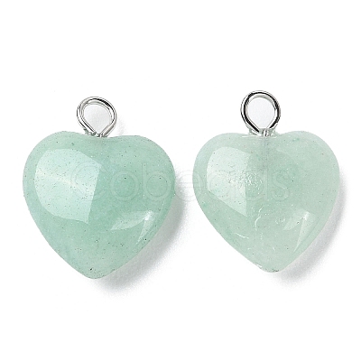 Natural Green Aventurine Pendants G-E603-01P-07-1