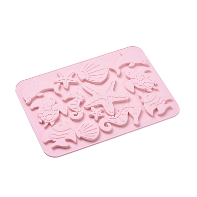 Marine Organism Food Grade Silicone Molds DIY-F044-12-1