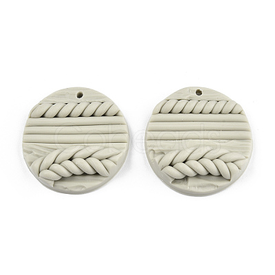 Handmade Polymer Clay Pendants CLAY-N010-092A-1