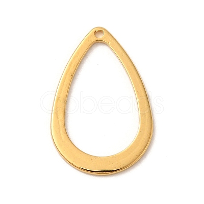 Ion Plating(IP) 304 Stainless Steel Pendants X-STAS-U025-06G-1