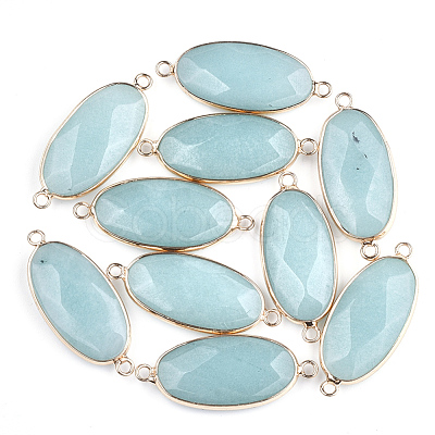 Natural Amazonite Links connectors G-S344-03D-1
