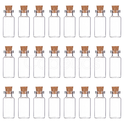 Miniature Glass Bottles AJEW-WH0709-008-1