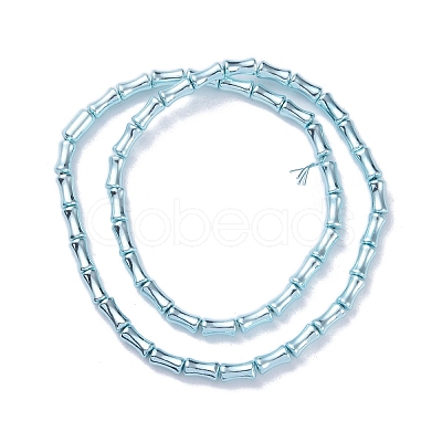Electroplate Glass Beads Strands EGLA-Q128-13G-1