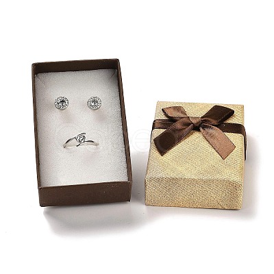 Cardboard Jewelry Set Packaging Boxes CON-Z006-01A-1