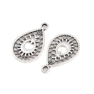 Tibetan Style Alloy Pendants PALLOY-A024-09AS-1