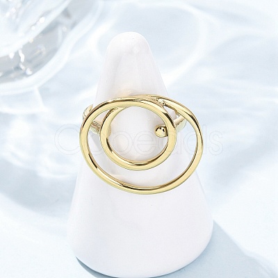 304 Stainless Steel Finger Rings RJEW-P177-01L-G-1