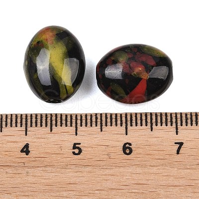 Handmade Porcelain Beads X-PORC-S496-P06-1