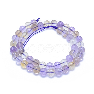 Natural Ametrine Beads Strands G-L552H-10B-1